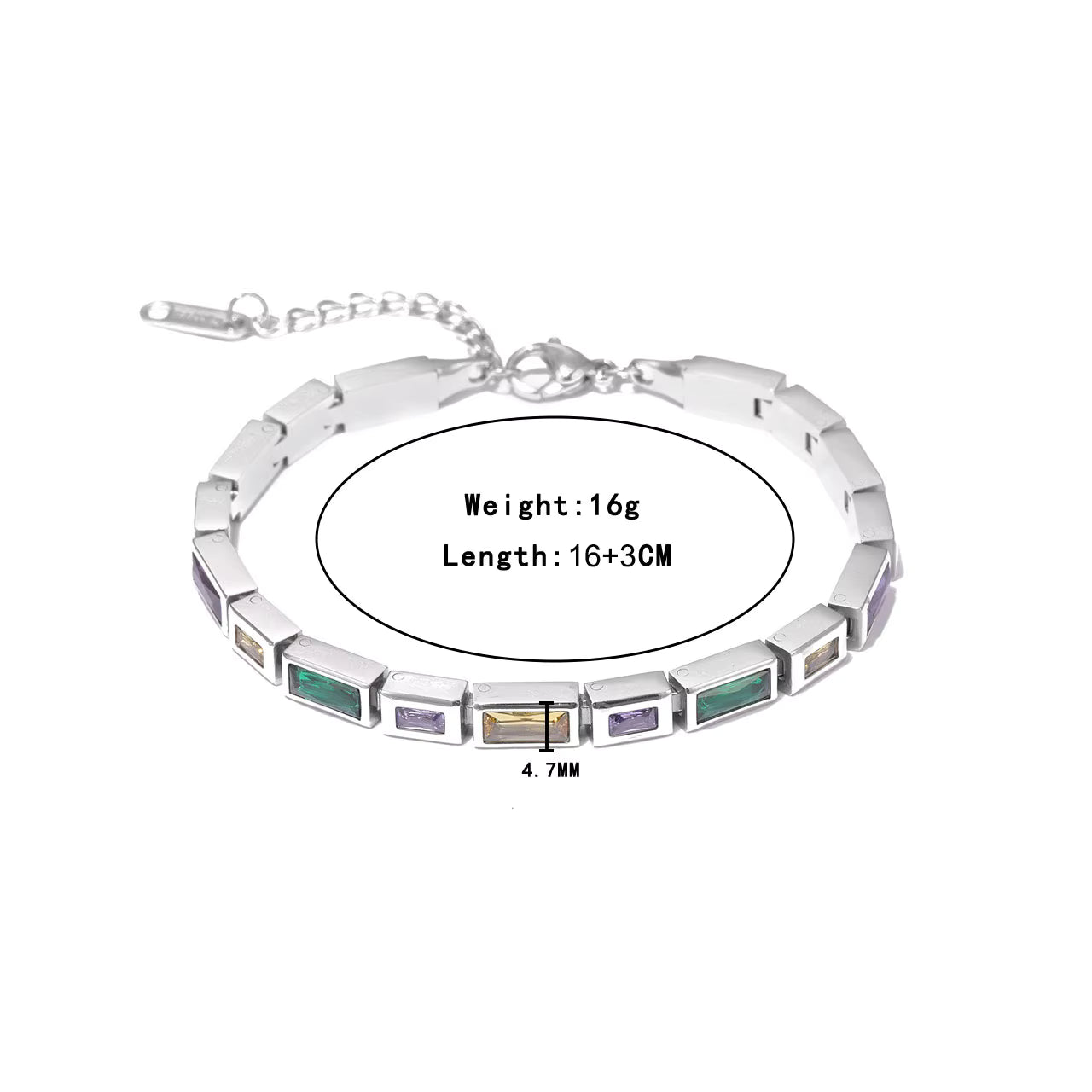 Aura Silver Bracelet