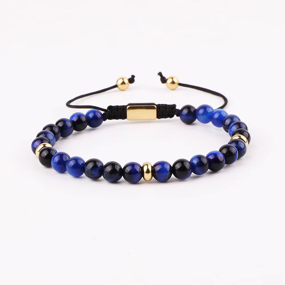 Prestige Blue Tiger Eye Bracelet