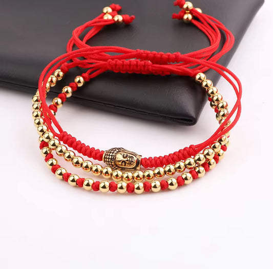 Luxury Buddha Set Red