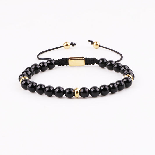 Prestige Black Agate Bracelet