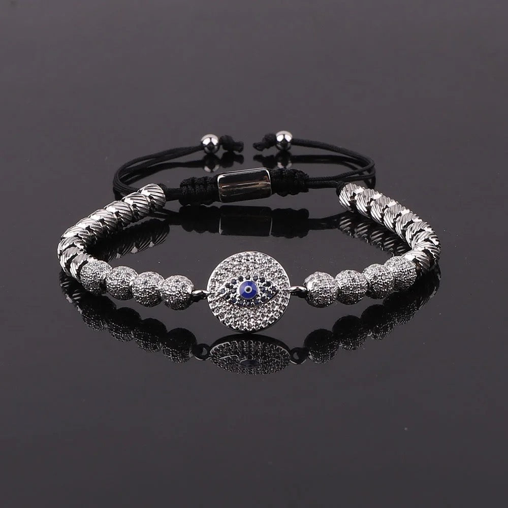 HQ CZ Eye Charm