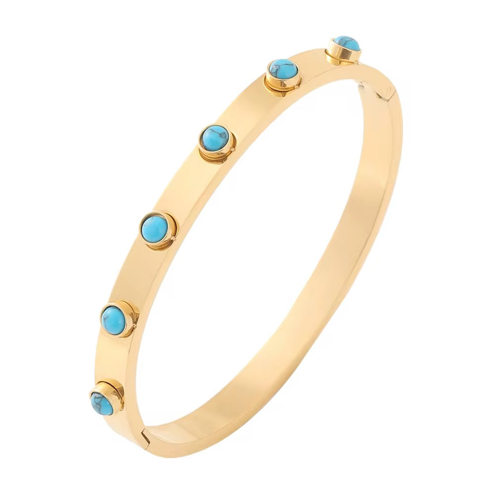 Turquoise Stud Bangle