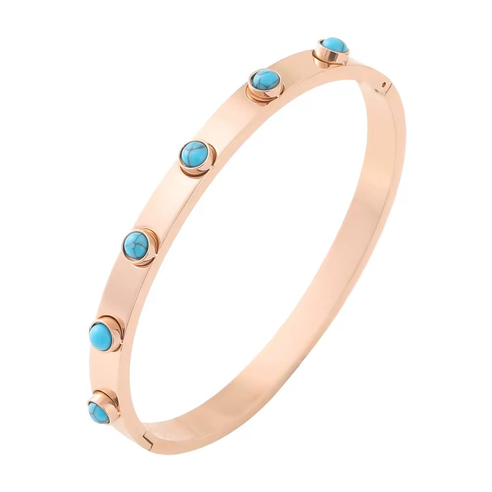 Turquoise Stud Bangle