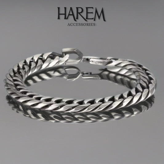 Titanium stainless steel bracelet.